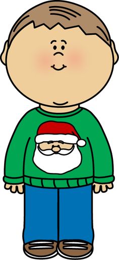 236x514 Girl Wearing A Sweater Clip Art