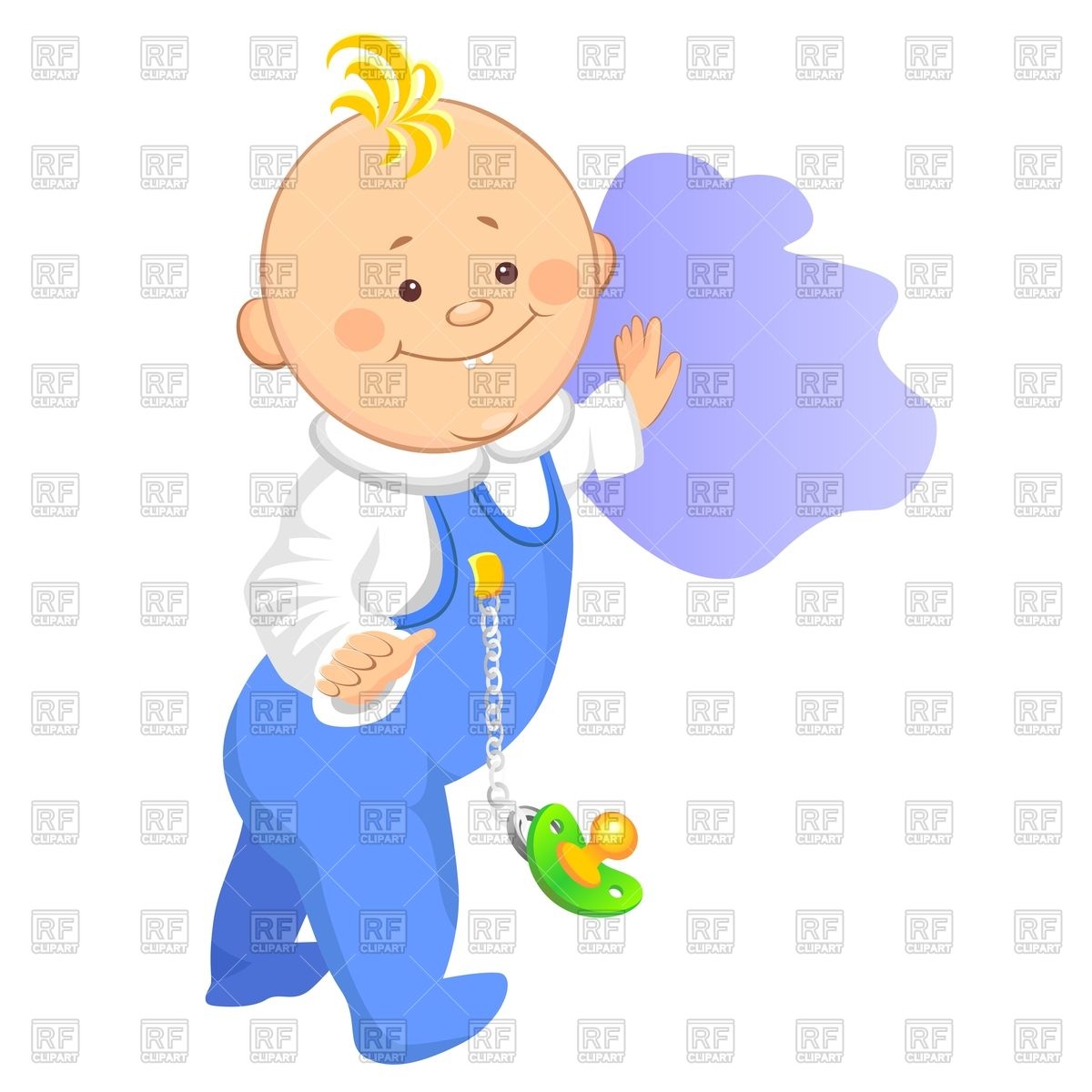 1200x1200 Little Boy Takes The First Step, Holding On To The Wall Royalty