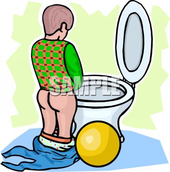 346x350 Cartoon Of A Little Boy Peeing