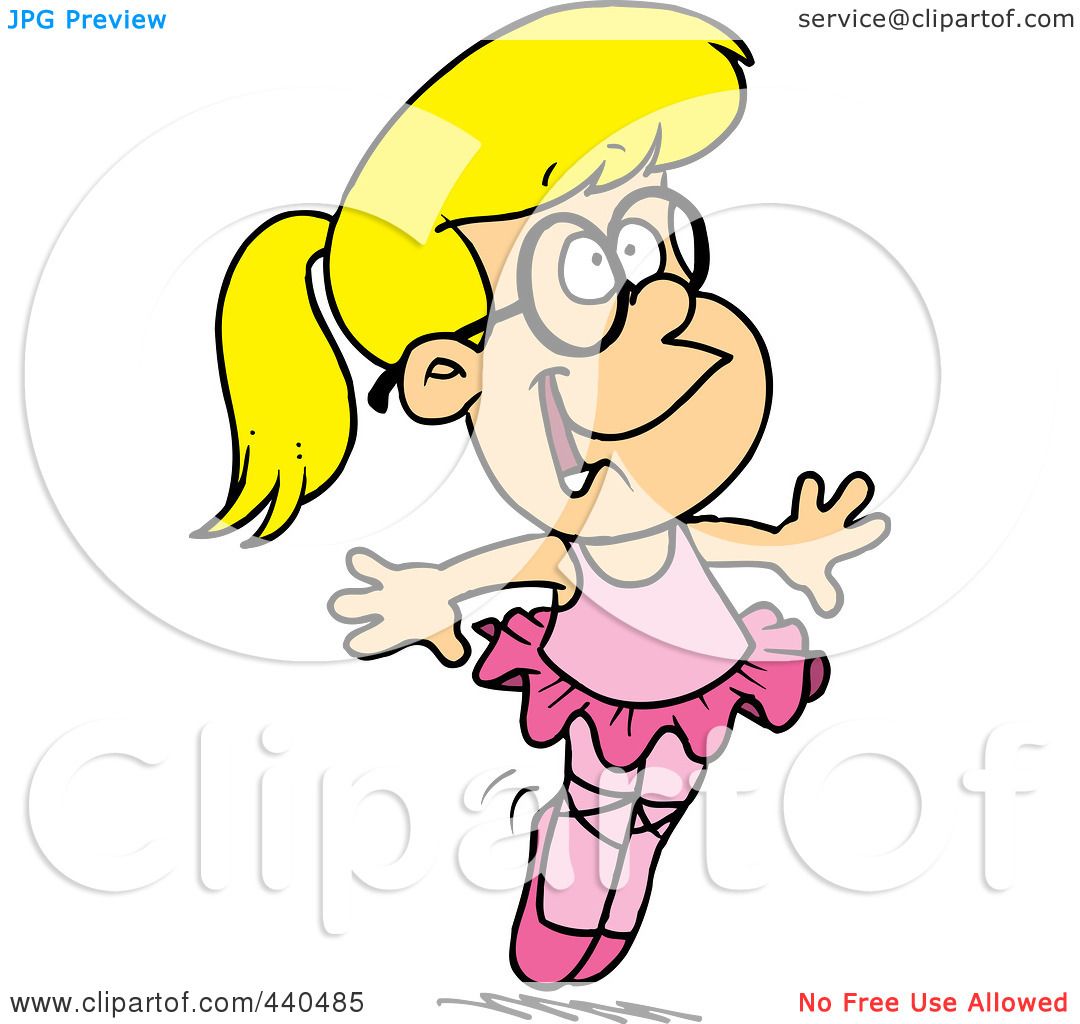 1080x1024 Clipart Of A Cartoon African American Girl Ballerina Dancing