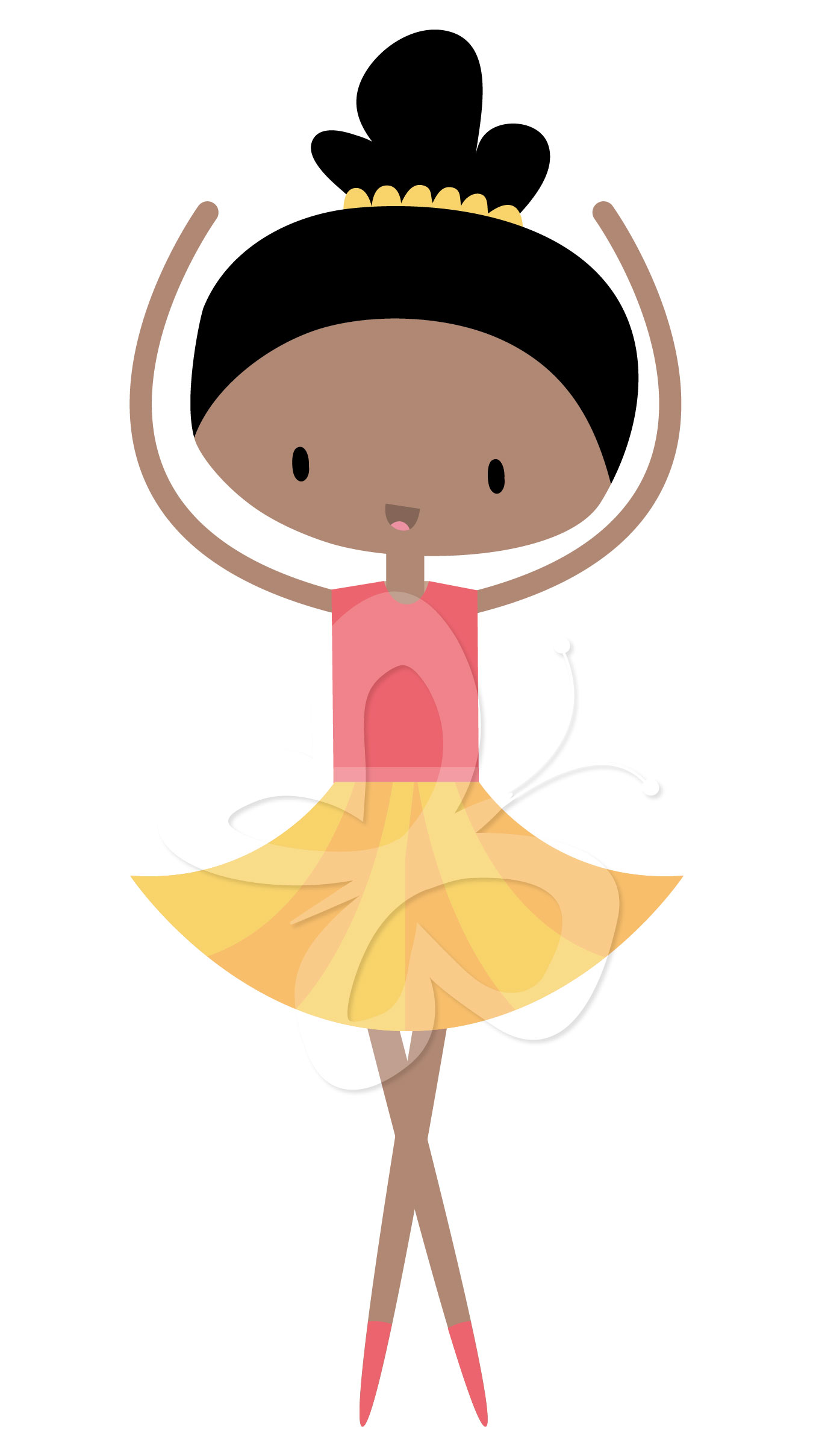 1350x2416 Collection Of Little Girl Ballerina Clipart Black And White