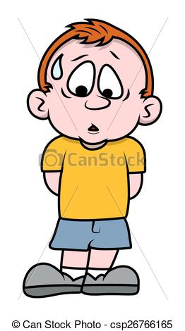 262x470 Little Girl Clipart Afraid