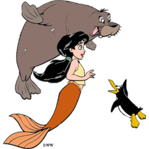 300x300 Little Mermaid 2 Clipart