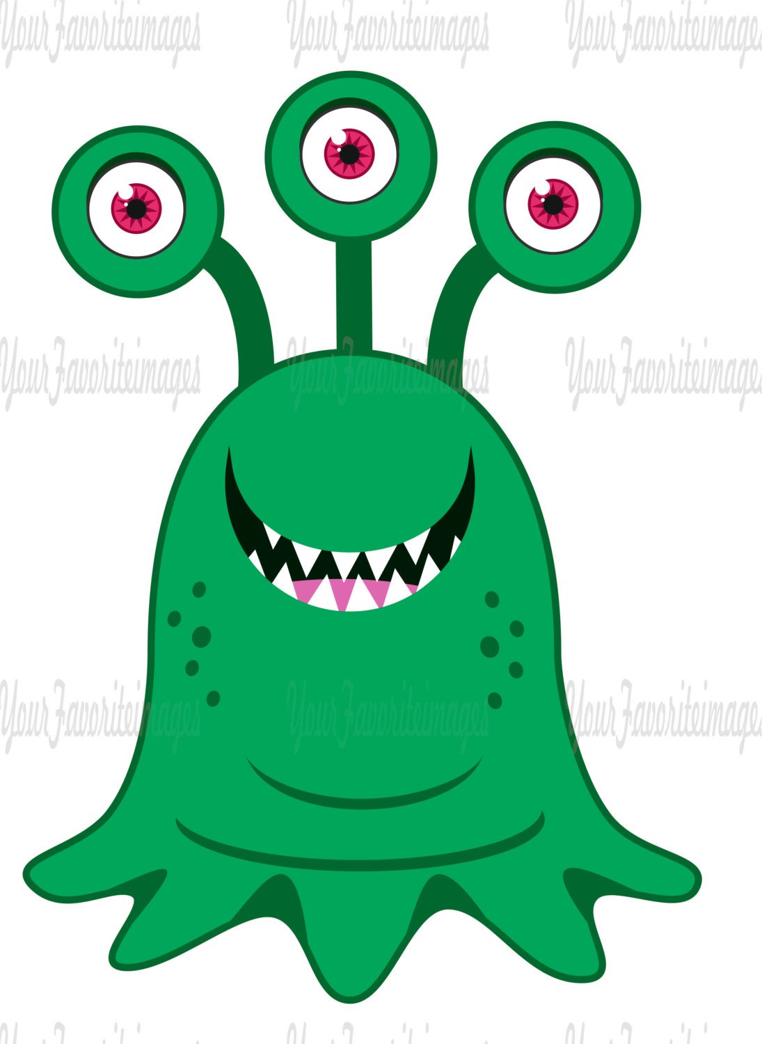 1095x1500 Little Monster Clipart Monsters Clip Art Monsters Vector