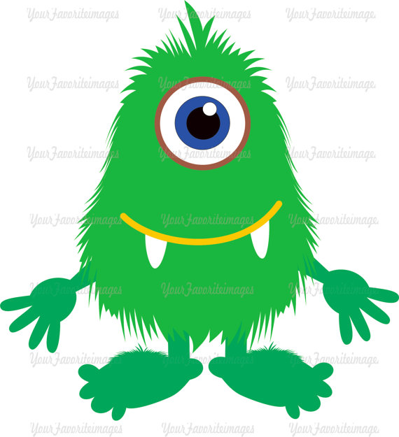 570x625 Little Monsters Clipart Monsters Clip Art Monsters Vector