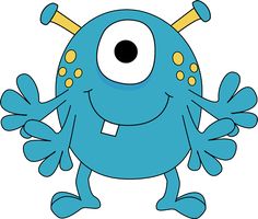 236x200 Free Cute Monster Clip Art Blue Monster Clip Art Image