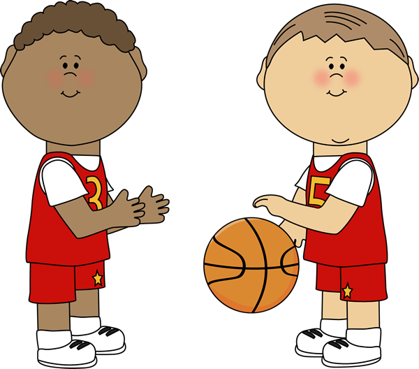 600x528 Little Boy Clipart Basketball Player