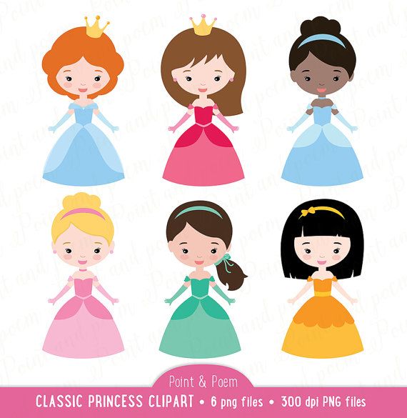 570x585 Princess Clip Art, Fairytale Princess Clipart, Cute Little
