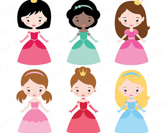 340x270 Princess Clip Art Fairytale Princess Clipart Little