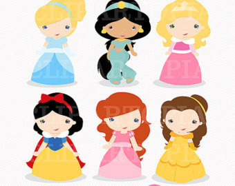340x270 Princess Digital Clipart Little Princess Clip Art