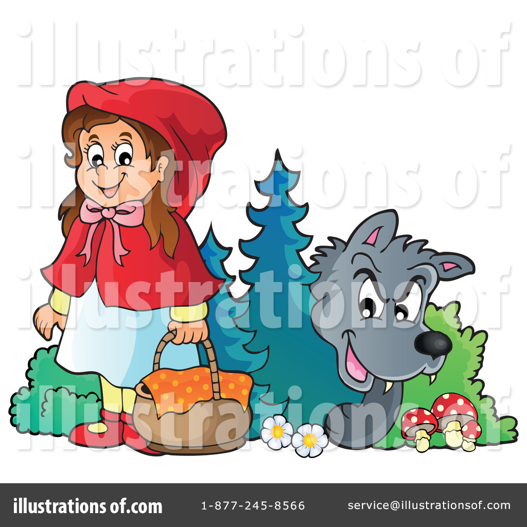 1024x1024 Little Red Riding Hood Clipart