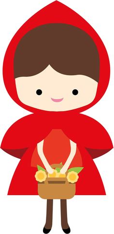 236x482 Little Red Riding Hood Template