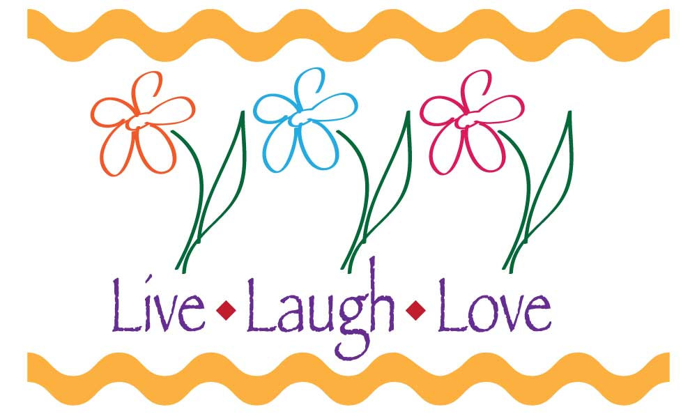 1000x594 Live Laugh Love Seamless Repeatable Drawing