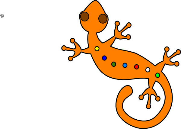 600x427 Lizard Clip Art