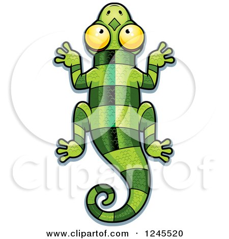 450x470 Royalty Free Vector Clip Art Illustration Of A Colorful Lizard By