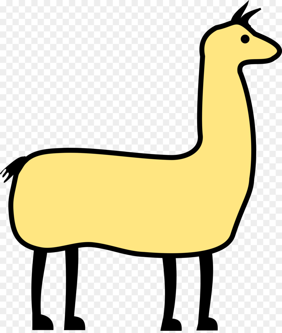 900x1060 Llama Alpaca Free Content Clip Art