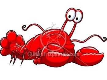 350x263 Cartoon Lobster Clipart Character Animal Manipulations