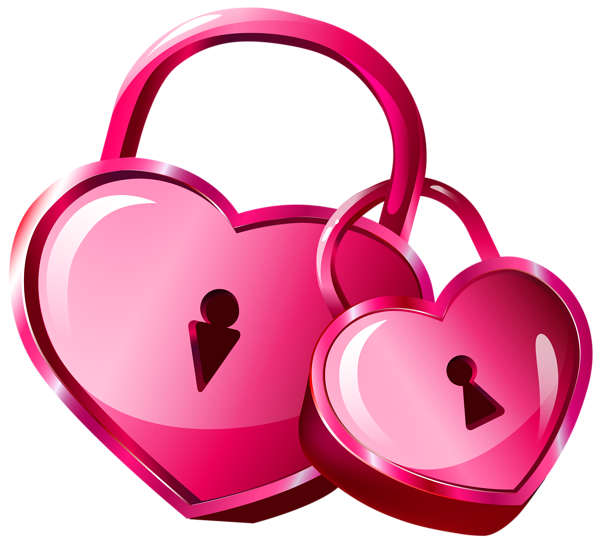 600x544 Heart Locks Transparent Png Clip Art Image