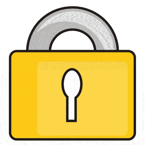 500x500 Padlock Cliparts