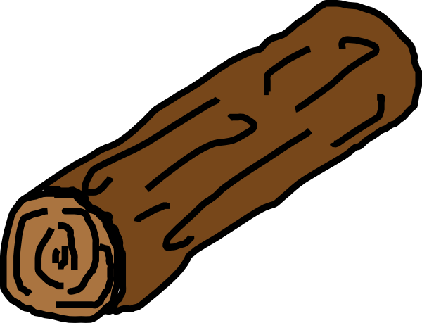 600x459 Log Clip Art