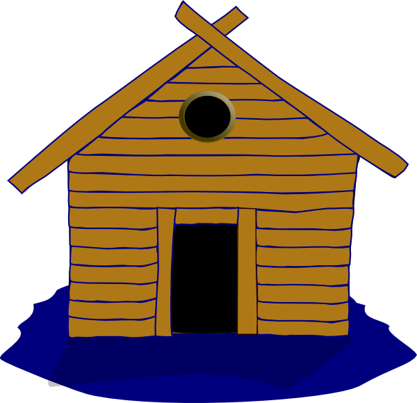 600x579 Log Home And Seasonal Clip Art