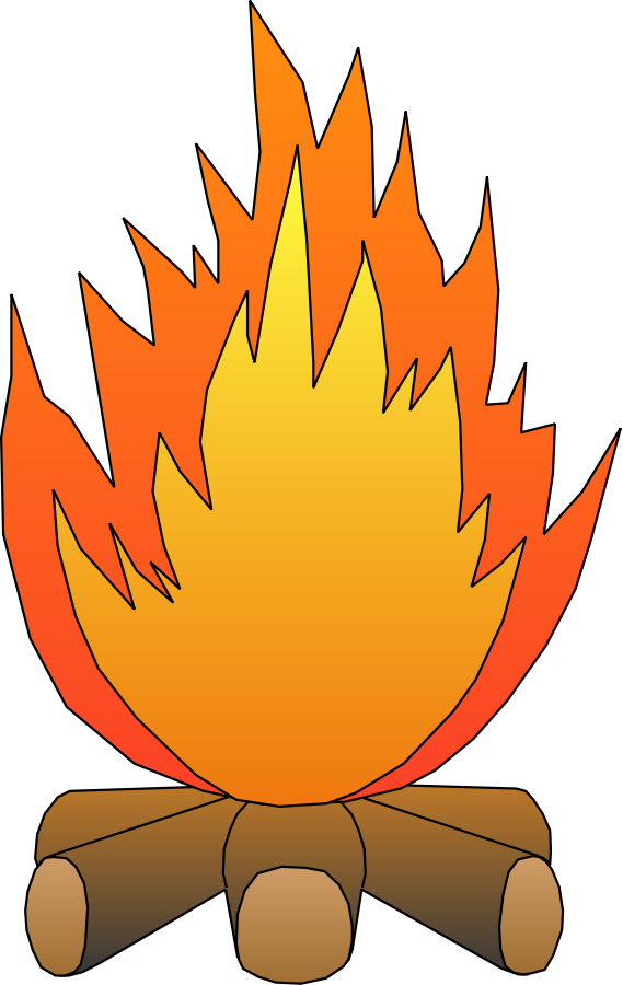 569x900 Clip Art Of Fire Clipartlook
