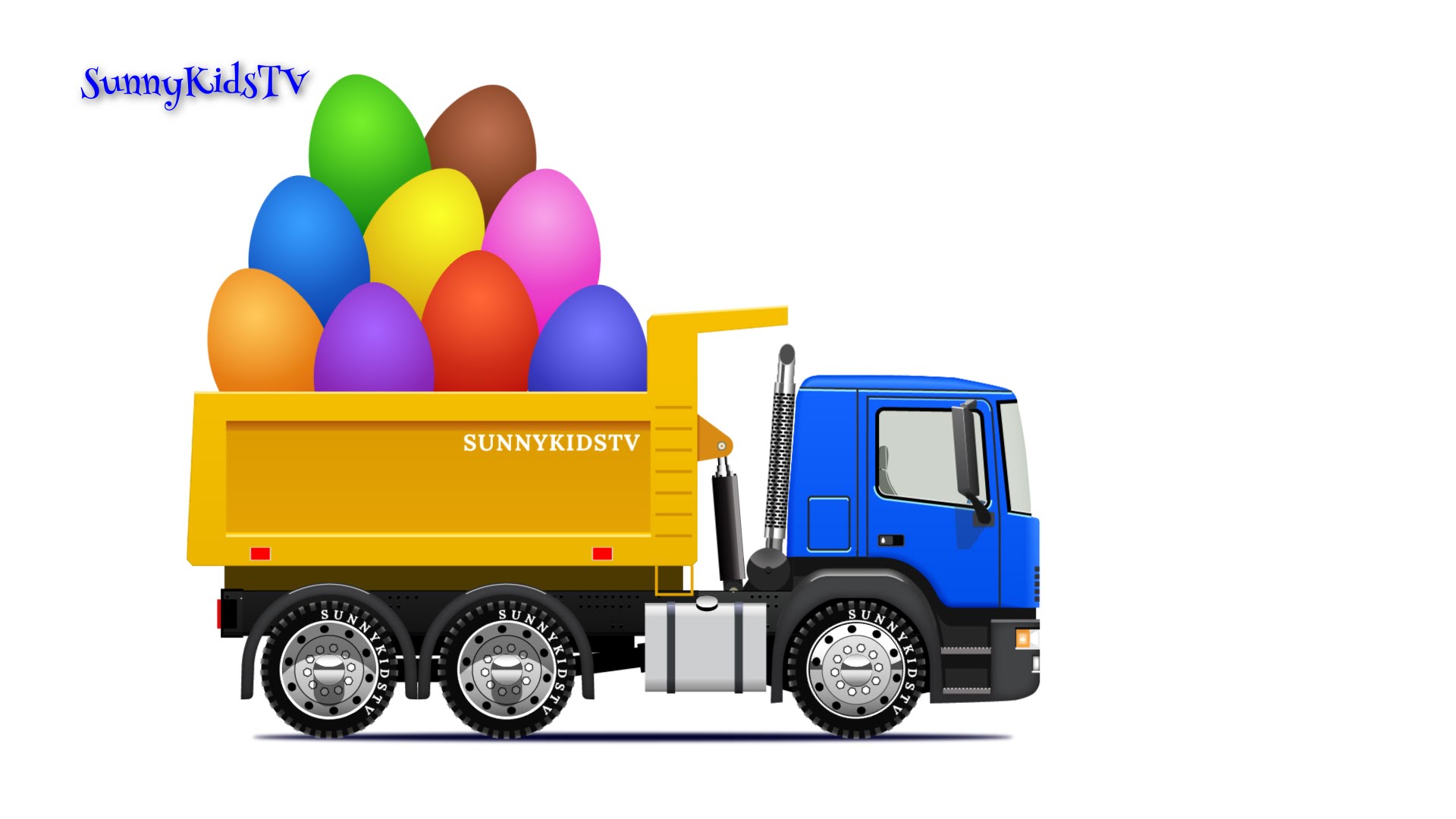 1920x1080 Compromise Truck Pictures For Kids Trucks Dump Surprise Eggs Learn