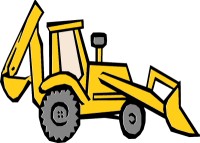 200x143 Truck Clipart Digger