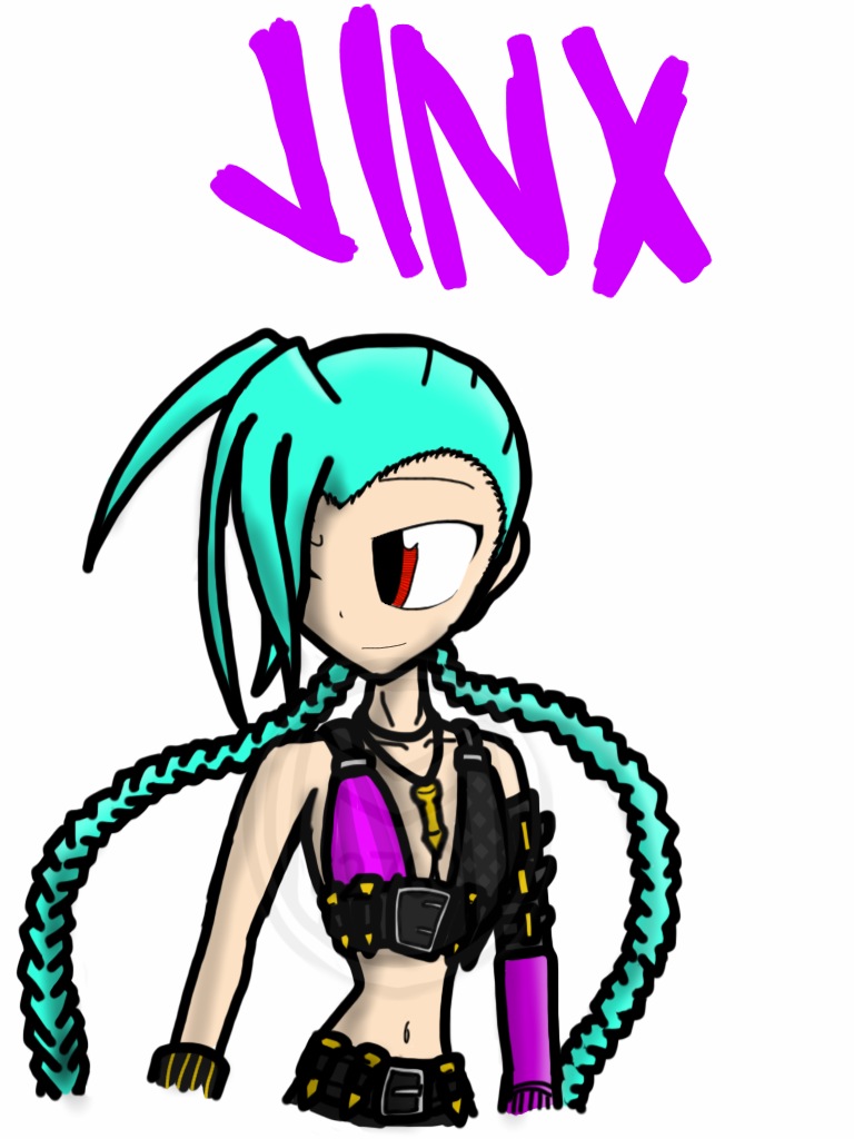 768x1024 League Of Legends Jinx By Mystic2760