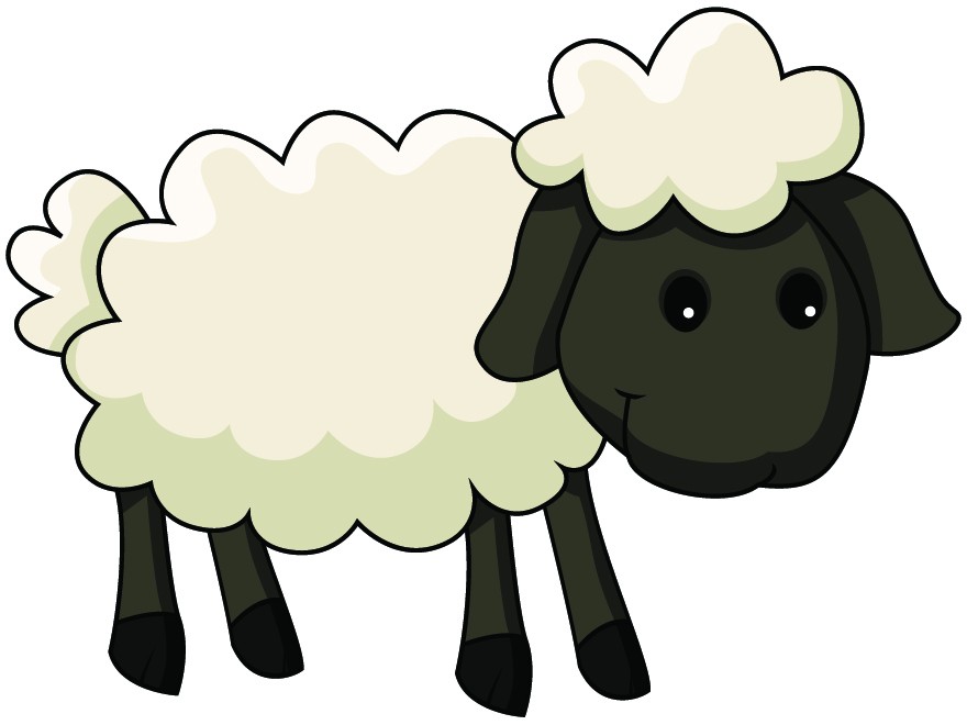 880x660 Sheep Clip Art