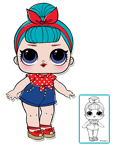 Lol Dolls Clipart at GetDrawings | Free download