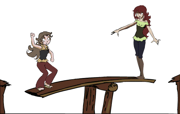 600x380 Broken Bridge Clipart Animated