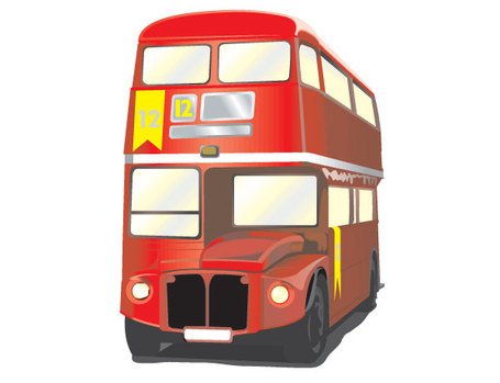 455x349 Free London Bus Vector Free Clipart And Vector Graphics