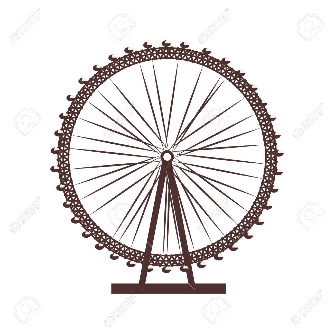 1300x1300 Royalty Free Vector Clip Art Illustration Of A Black Silhouetted