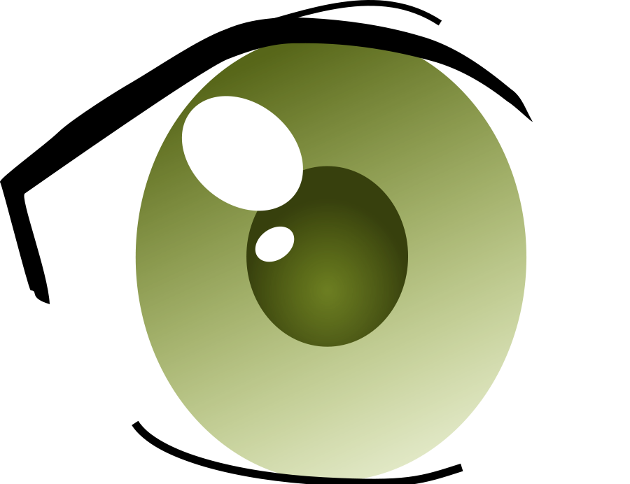 900x692 Manga Eye (Right) Clipart Clipart Panda