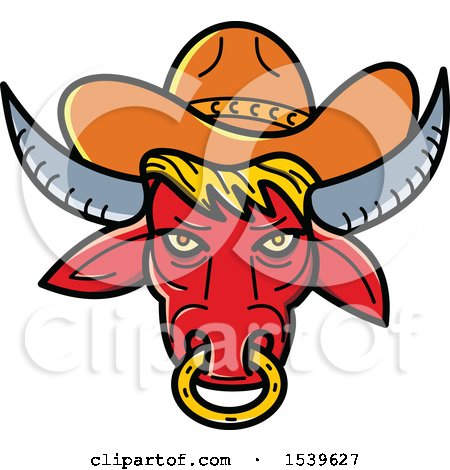 450x470 Royalty Free (Rf) Clipart Of Texas Longhorns, Illustrations