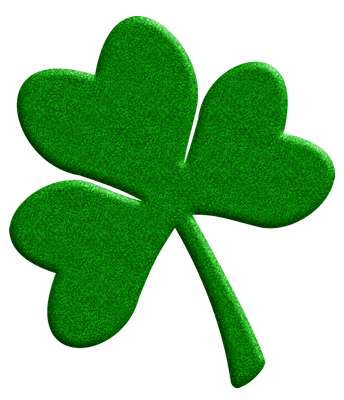 344x400 Free Shamrock Clipart