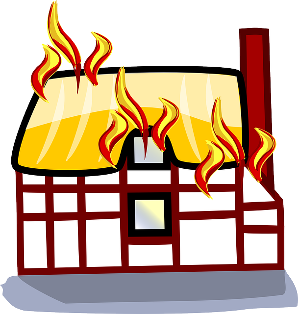608x640 House Fire Clipart Free Download Clip Art