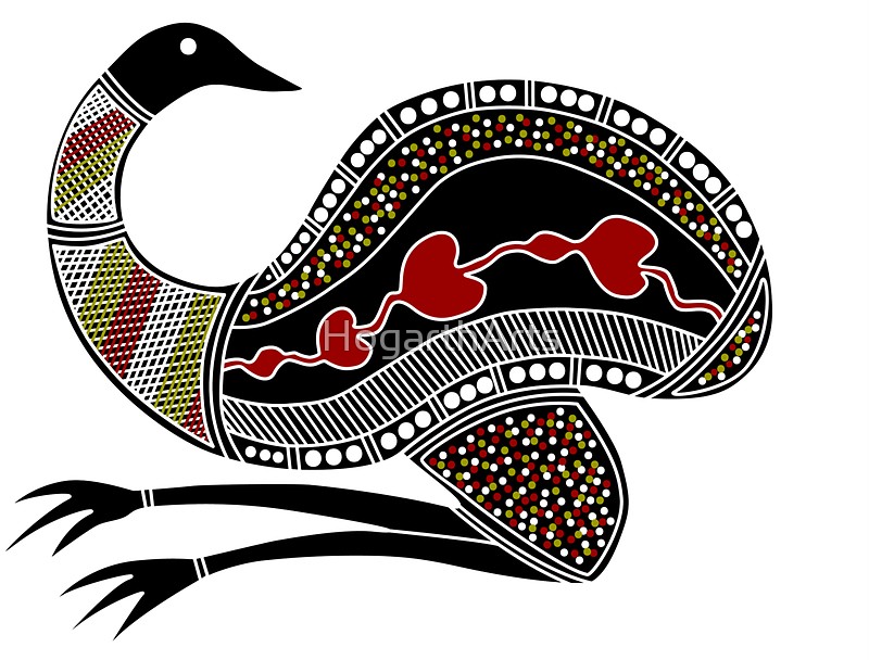 800x608 Emu Clipart Aboriginal
