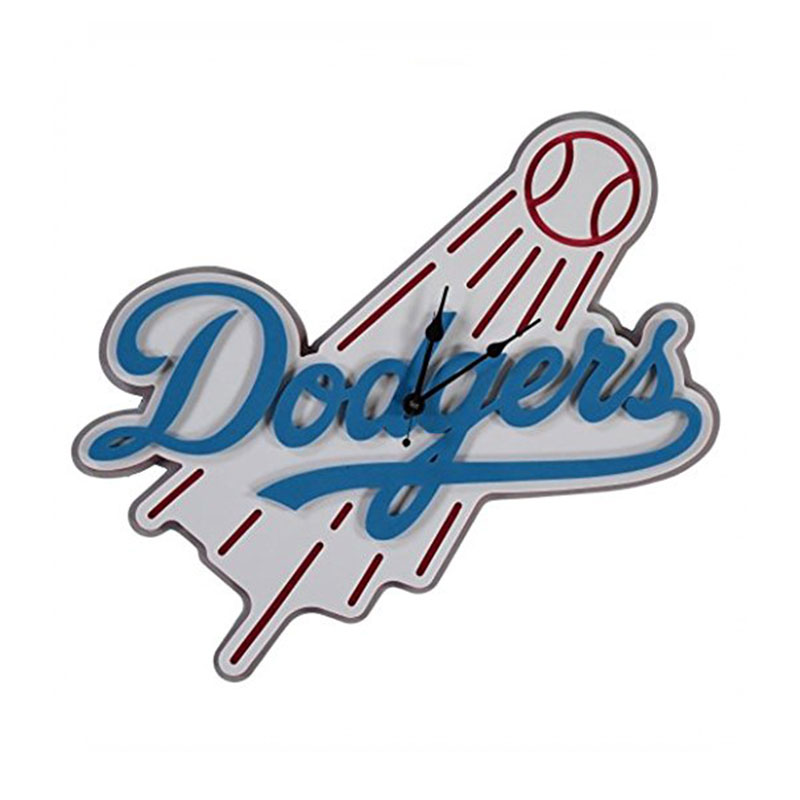 800x800 Los Angeles Dodgers Foam Clock