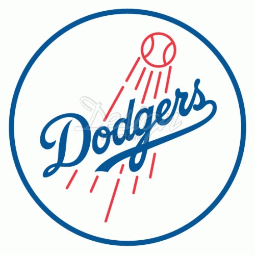 500x500 Los Angeles Dodgers Logo T Shirt Iron On Transfers N1679