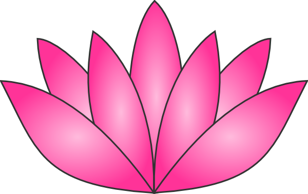600x378 Pink Lotus Clip Art