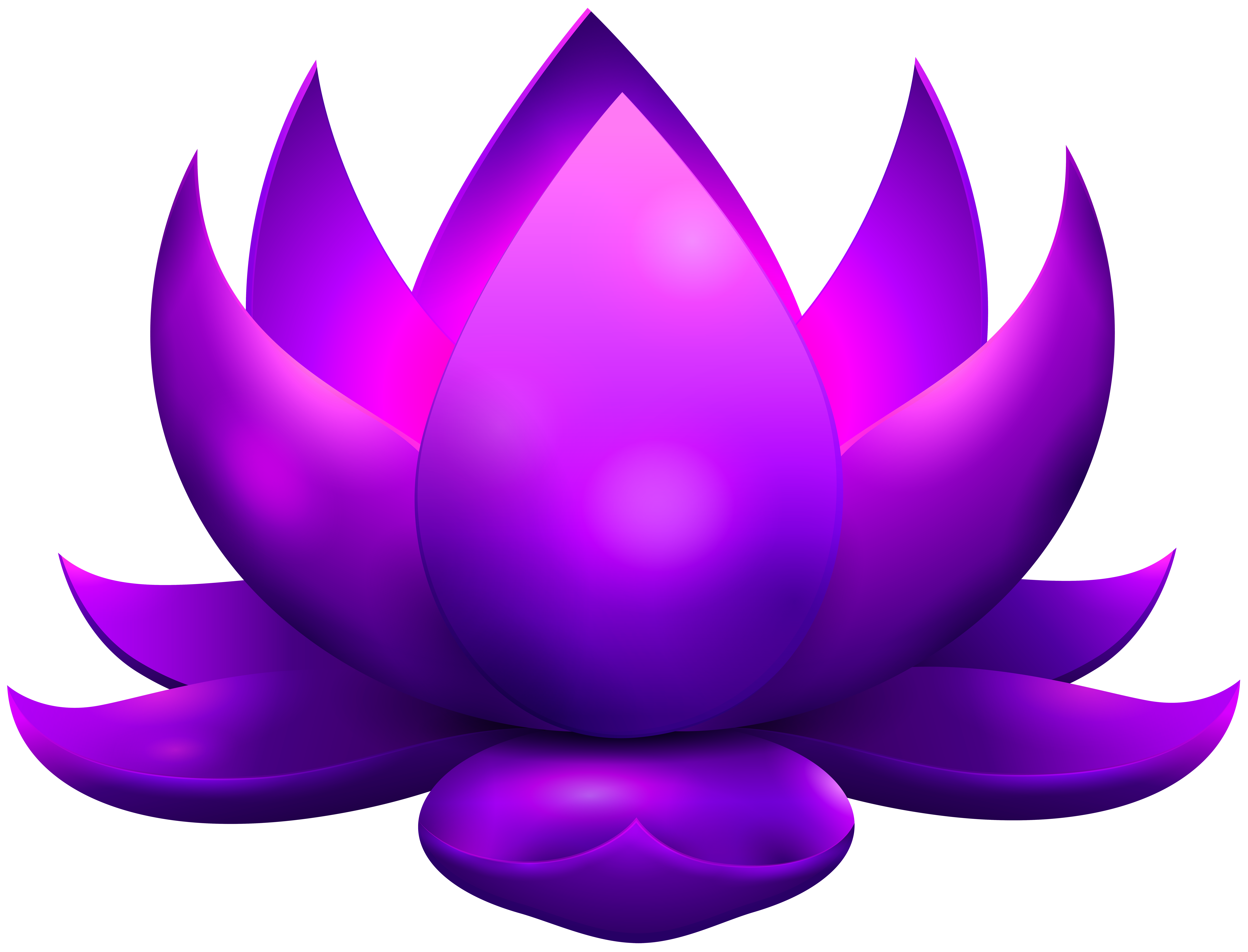 8000x6101 Purple Glowing Lotus Free Png Clip Art Imageu200b Gallery