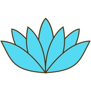 300x300 Blue Lotus Clipart