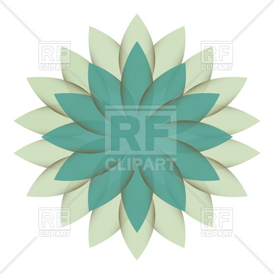 400x400 Beautiful Lotus Flower Royalty Free Vector Clip Art Image
