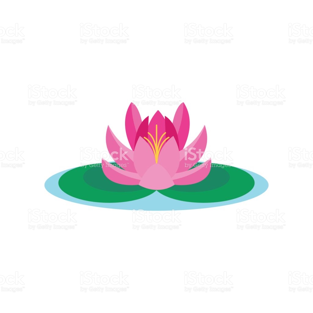 1024x1024 Tropical Lotus Clipart
