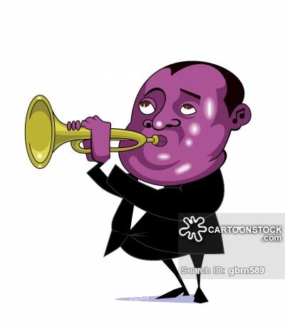 400x462 Louis Armstrong Cartoons And Comics