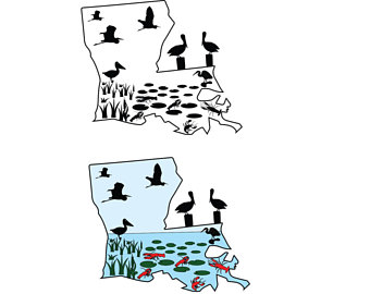 340x270 Pelican Clipart Etsy