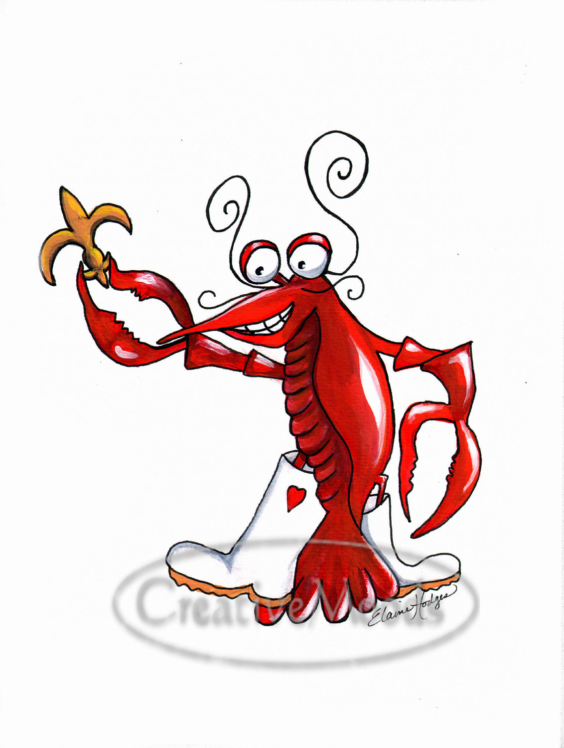 1132x1500 Crawfish Clipart Louisiana