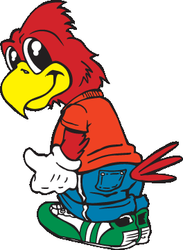 264x360 Cardinal Clipart Mascot